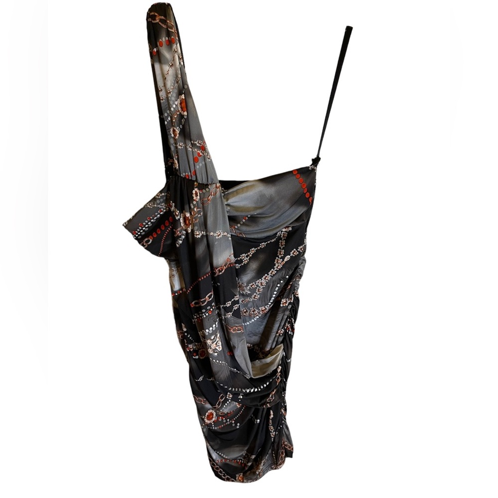 Entry Black Party One-Shoulder Dress